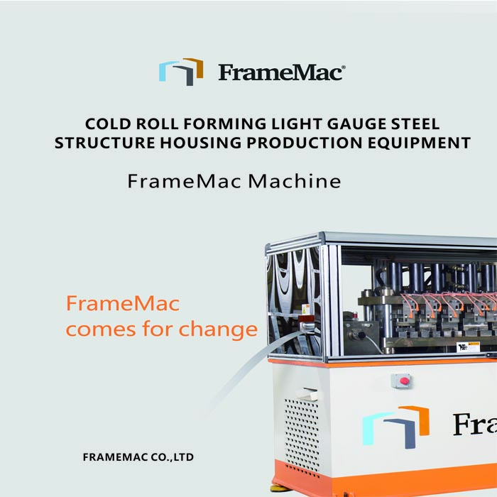 FrameMac Light steel frame house machine catalogue
